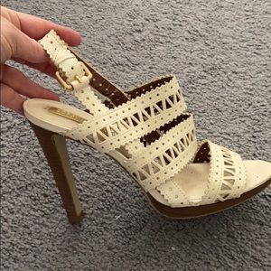 BCBG high heel sandals